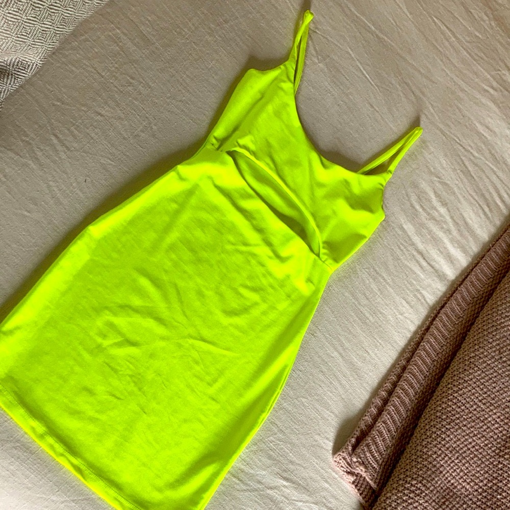 Neon green beauty